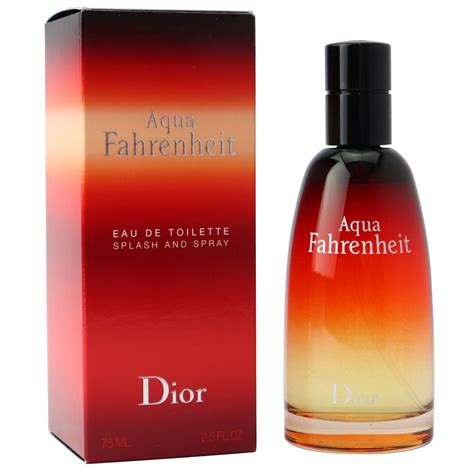 christian dior aqua fahrenheit.